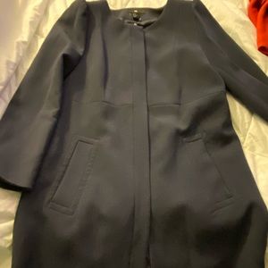 Navy Top Coat